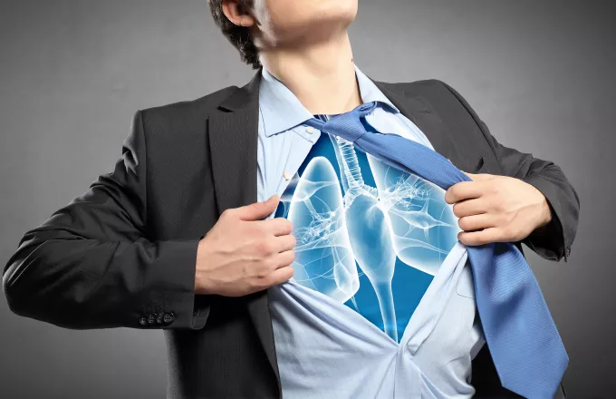Έξυπνη μπλούζα παρακολουθεί την αναπνοή και τη λειτουργία των πνευμόνων