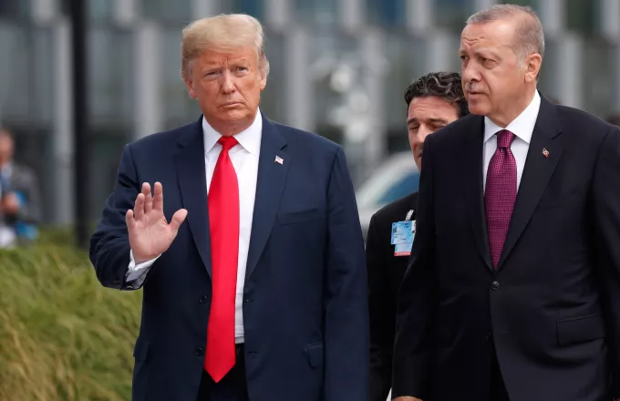 Τραμπ σε Ερντογάν: Θα υπάρξουν επιπτώσεις εάν χτυπηθεί Αμερικανός στρατιωτικός στη Συρία