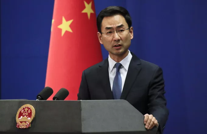 ΥΠΕΞ Κίνας: Να μην υποτιμά κανείς τη θέληση της Κίνας να περιφρουρεί την εθνική της κυριαρχία
