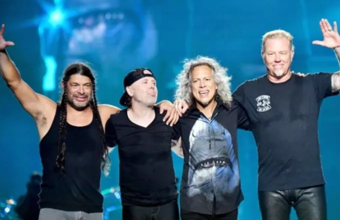 Οι Metallica δώρισαν 350.000 για την αντιμετώπιση του κορωνοϊού