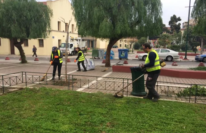 Παρέμβαση καθαριότητας και αποκατάστασης στο Μεταξουργείο από τον Δήμο Αθηναίων (pics)