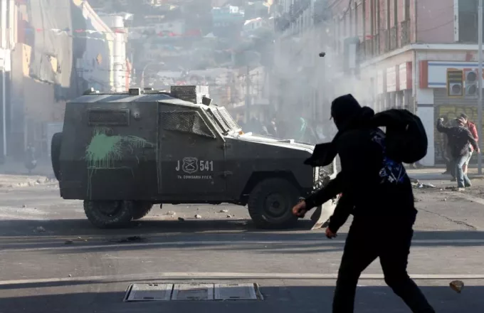 Νέες σφοδρές συγκρούσεις στη Χιλή