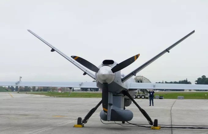 Αυτό είναι το πρώτο drone της Πολεμικής Αεροπορίας - Βίντεο απο την επίδειξη του στη Λάρισα 