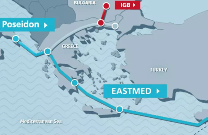 Aγωγός EastMed: Ποια είναι τα σχέδια-Τα οφέλη και η στρατηγική σημασία για την Ελλάδα (Χάρτες)