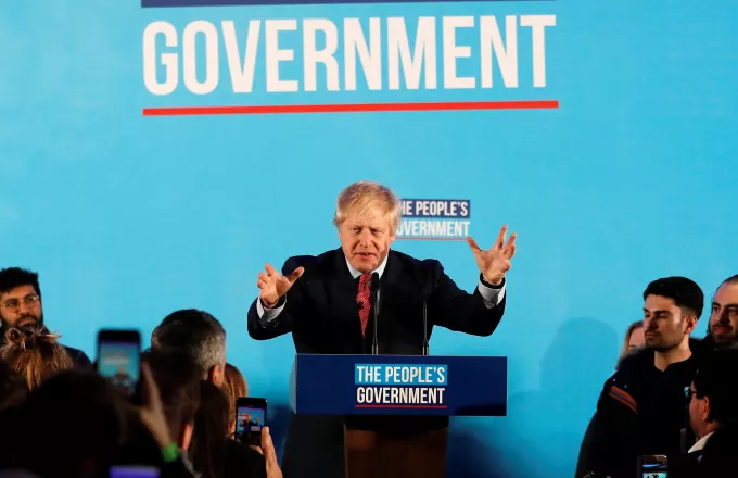 Τζόνσον: Brexit «χωρίς εάν, χωρίς αλλά» - Ηγούμαι κυβέρνησης του λαού
