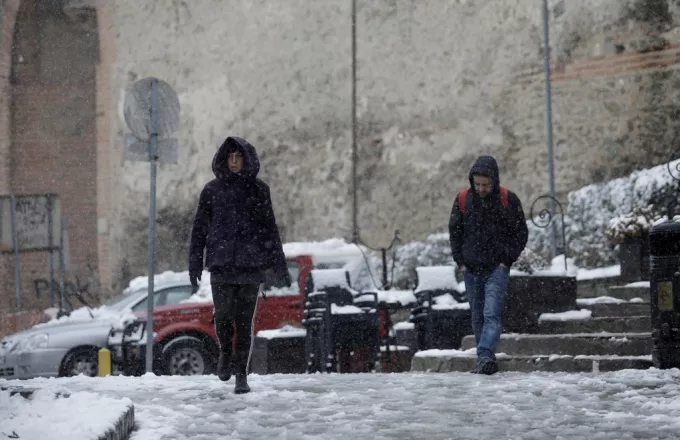 Πολικό ψύχος: Άγγιξε τους -18 βαθμούς Κελσίου το θερμόμετρο στη Βόρεια Ελλάδα