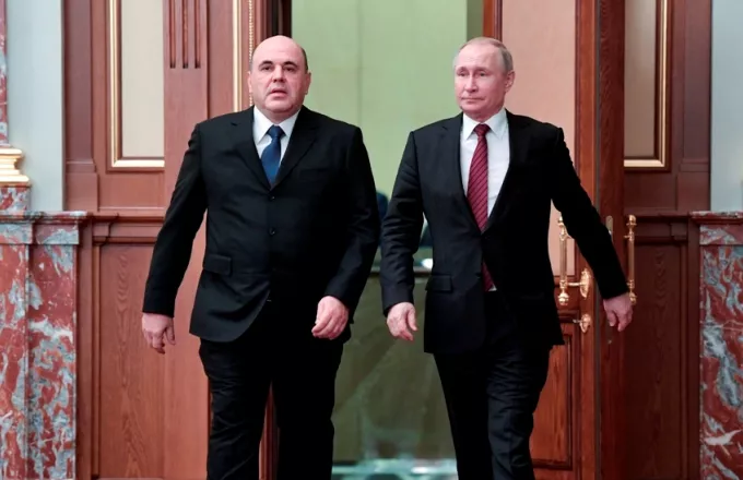 Ο Μισούστιν παρουσίασε στον Πούτιν τη σύνθεση της νέας κυβέρνησης