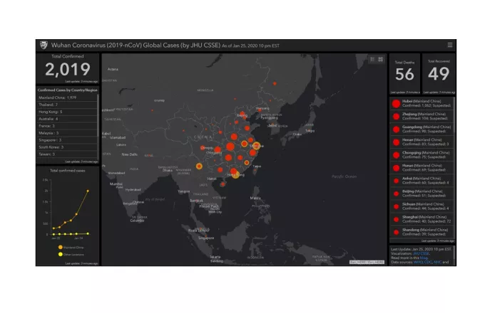 Παγκόσμιος χάρτης των κρουσμάτων του κοροναϊού: Live ενημέρωση των στοιχείων 