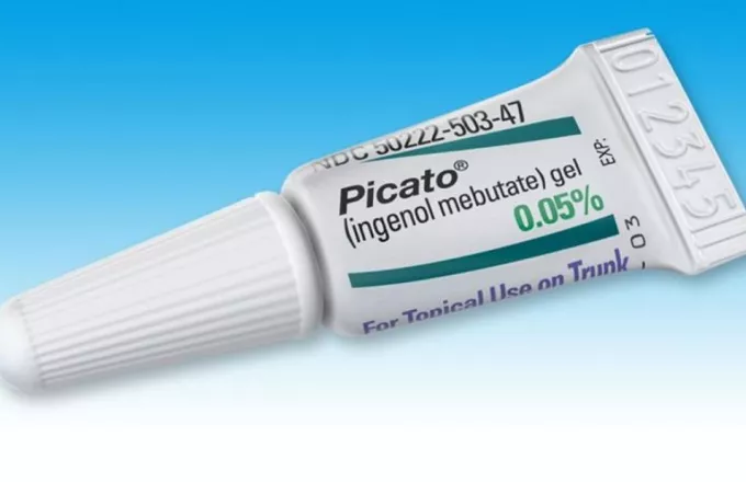 Αναστέλλεται η χρήση του τζελ Picato για τη θεραπεία της ακτινικής κεράτωσης