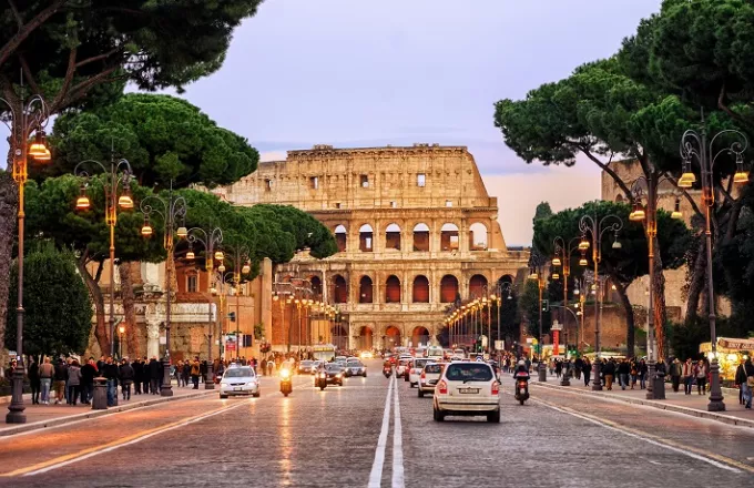 Ιταλία: 4ήμερη απαγόρευση κυκλοφορίας στα ντιζελοκίνητα ΙΧ επέβαλε ο δήμος Ρώμης