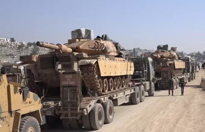 Συριακό Παρατηρητήριο: Τουρκικές δυνάμεις αναπτύχθηκαν στο Σαρακέμπ