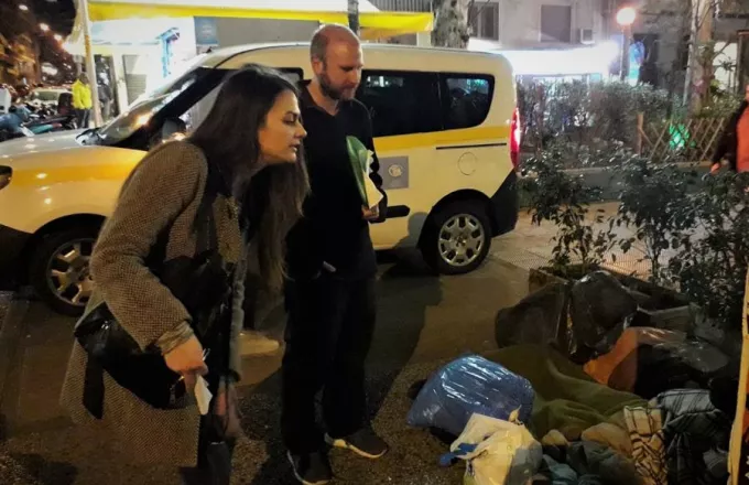 Μέρα και νύχτα κοντά στους άστεγους με διπλές βάρδιες ο Δήμος Αθηναίων
