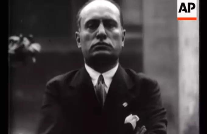 «America great»: Το βίντεο ντοκουμέντο με τον Μουσολίνι να μιλά αγγλικά το 1929! 