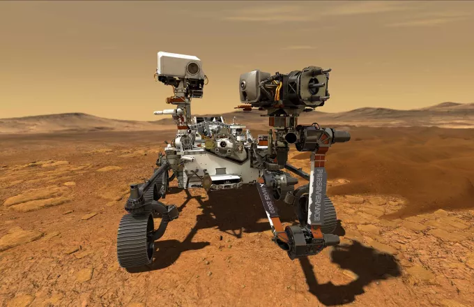 Εμπρός, Mars: Τα πρώτα «βήματα» του Perseverance στον Άρη - Ποια συγγραφέα τίμησε η NASA (φωτό)