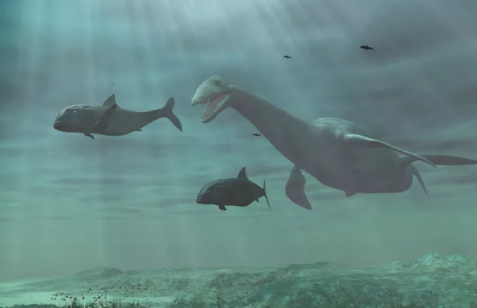 Ανακαλύφθηκε το πρώτο απολίθωμα από «θαλάσσιο» δεινόσαυρο (pics)