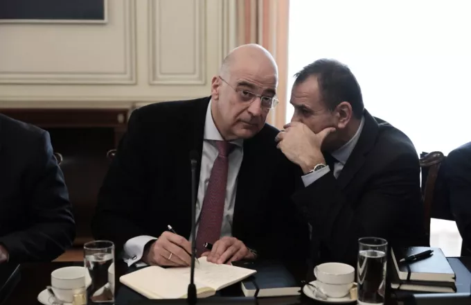 Δένδιας - Παναγιωτόπουλος: Ενημέρωσαν την επιτροπή Εξωτερικών και Άμυνας 