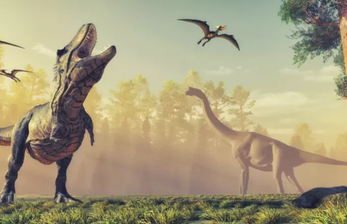 Βροχή εκατομμυρίων ετών «έστρωσε» το δρόμο για την εμφάνιση των δεινοσαύρων