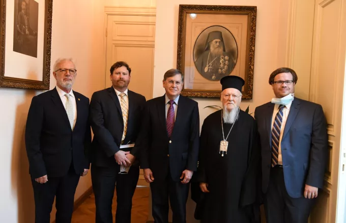 Το Οικουμενικό Πατριαρχείο επισκέφθηκε ο Πρέσβης των ΗΠΑ στην Άγκυρα  (pics)