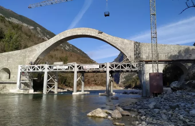 Αναστήλωση και ανάδειξη γέφυρας Αράχθου, στην Πλάκα (pics)