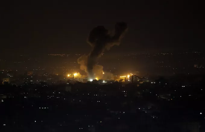 Ισραηλινά πλήγματα στη Γάζα μετά την εκτόξευση ρουκέτας