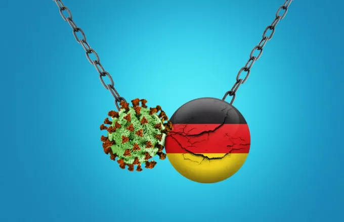 Κακά μαντάτα για την Ευρώπη: Ο κορωνοϊός γονατίζει τη γερμανική οικονομία