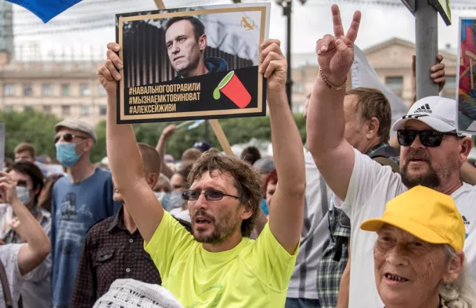 Ρωσία: Δεν μπορεί να υπάρξει έτσι διάλογος-Κατηγορεί τους διαδηλωτές υπέρ της απελευθέρωσης Ναβάλνι