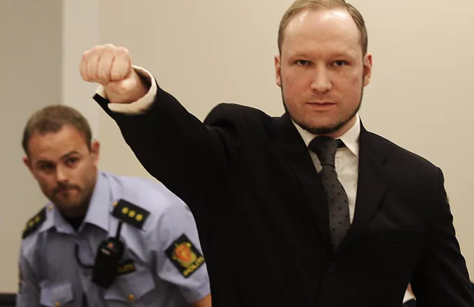 Νορβηγία: Στη φυλακή θα παραμείνει ο νεοναζιστής Άντερς Μπέρινγκ Μπράιβικ