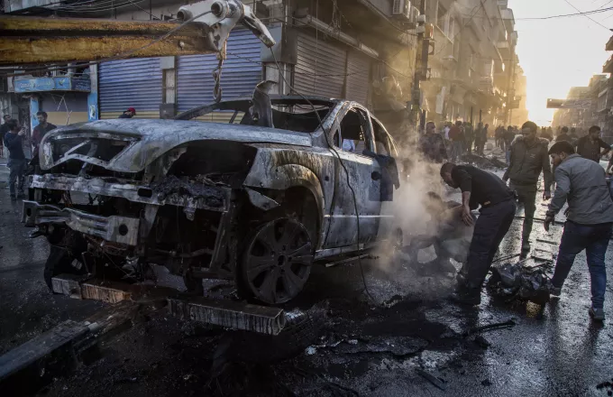 Συρία: 7 νεκροί από έκρηξη παγιδευμένου οχήματος στην πόλη Ρας αλ Αΐν (vid)