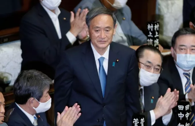 Ιαπωνία: Ο Γιοσιχίντε Σούγκα εξελέγη εξελέγη από τη βουλή νέος πρωθυπουργός