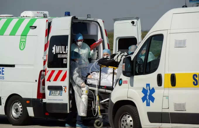Κορωνοϊός- Γαλλία: Ρεκόρ ημερήσιων κρουσμάτων με 60.486 ασθενείς