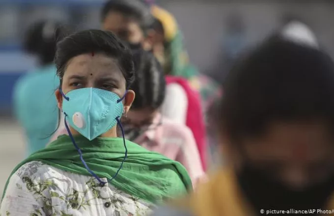 Ινδία: Τα 7,31 εκατομμύρια έφθασαν τα κρούσματα μόλυνσης από τον κορωνοϊό