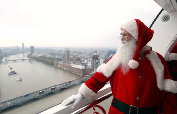 Βρετανία: Δεν θα μπει σε καραντινα ο Άγιος Βασίλης μετά την παράδοση δώρων