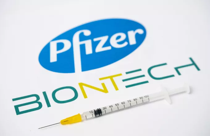 Έρευνα: Στο 92% η αποτελεσματικότητα του εμβολίου Pfizer για σοβαρή λοίμωξη Covid-19