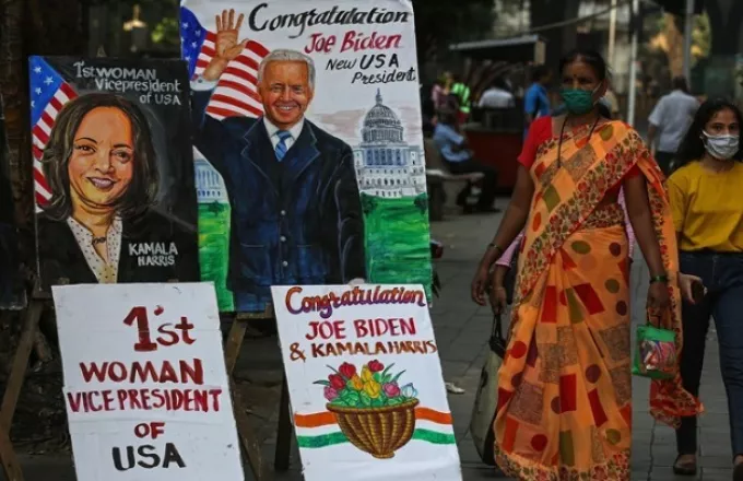 Με προσευχές και υπερηφάνεια οι Ινδοί γιορτάζουν την εκλογή Χάρις στην αντιπροεδρία ΗΠΑ