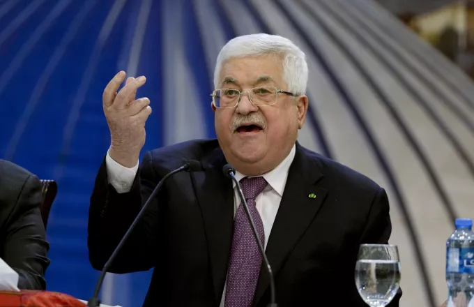 OHE-Παλαιστίνη: «Έναν χρόνο» στο Ισραήλ για να αποσυρθεί δίνει ο πρόεδρος της Παλαιστινιακής Αρχής