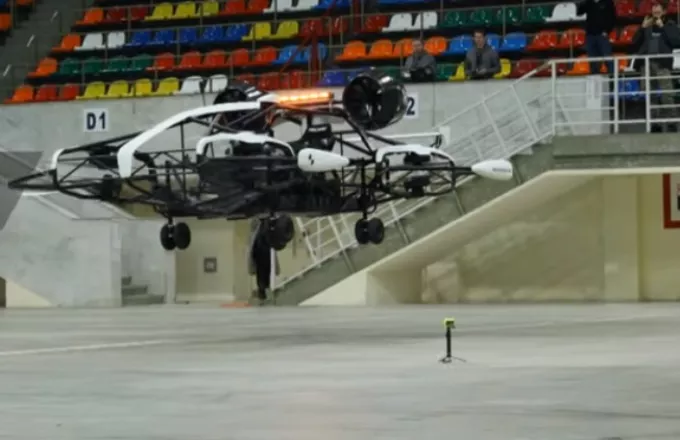 Επανάσταση στις μεταφορές: Το πρώτο ρωσικό ταξί – drone παρουσιάστηκε στη Μόσχα (Video)