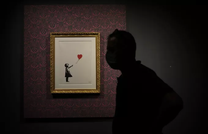 Το Κορίτσι με το Μπαλόνι του Banksy και μια φωτογραφία της Κέιτ Μος σε δημοπρασία