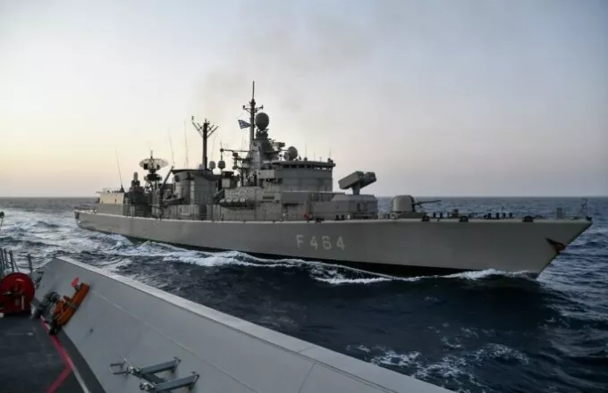 Κρήτη: «Ισχύς εν τη ενώσει»- Συνεκπαίδευση φρεγάτας Πολεμικού Ναυτικού με μονάδες ΝΑΤΟ (PICS)