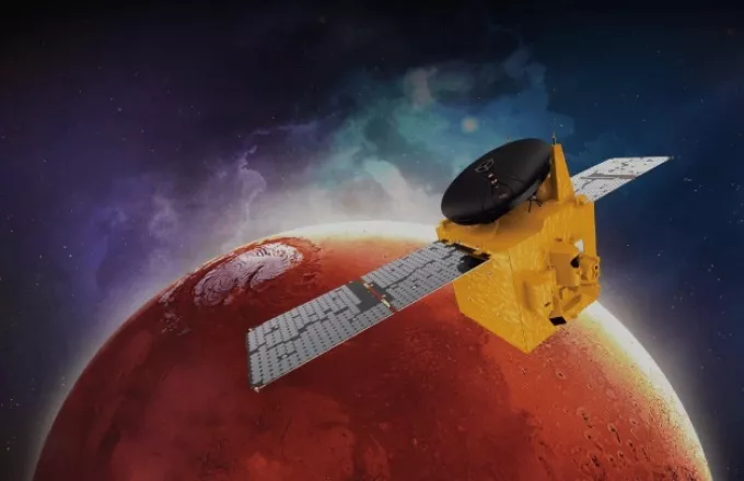 Ιστορική - Διαστημική επιτυχία για Ηνωμένα Αραβικά Εμιράτα - Η «Ελπίδα» τέθηκε σε τροχιά γύρω από τον Άρη