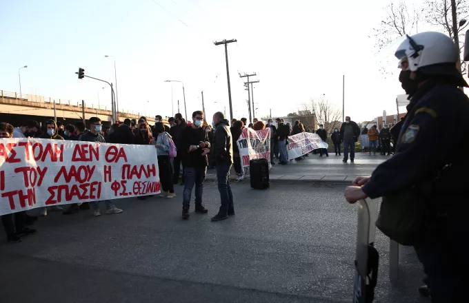 Θεσσαλονίκη: Συνεχίζεται η κατάληψη στο ΑΠΘ -Συγκέντρωση και πορεία για τους 31 συλληφθέντες