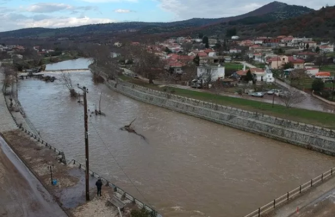 Κακοκαιρία: Σε κατάσταση συναγερμού το Πέταλο- Η στάθμη των υδάτων στα 6,30 μέτρα