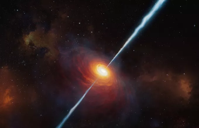 Ανακαλύφθηκε ο πιο μακρινός «ραδιοφάρος» στο σύμπαν - Ένα πολύ φωτεινό κβάζαρ 