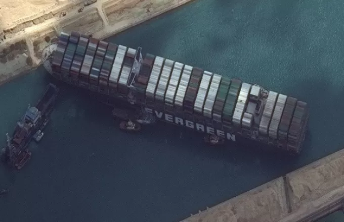 Διώρυγα Σουέζ: Απελευθερώθηκε το Ever Given- Αποκαθίσταται η κυκλοφορία των πλοίων 