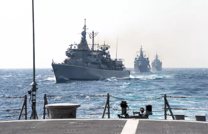 Πολυεθνική άσκηση στη Μεσόγειο με τη συμμετοχή του ελληνικού Πολεμικού Ναυτικού	