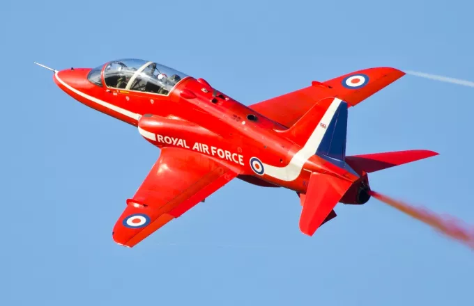 Βρετανία: Συντριβή μαχητικού αεροσκάφους - Πρόλαβαν να εκτιναχθούν εγκαίρως οι πιλότοι