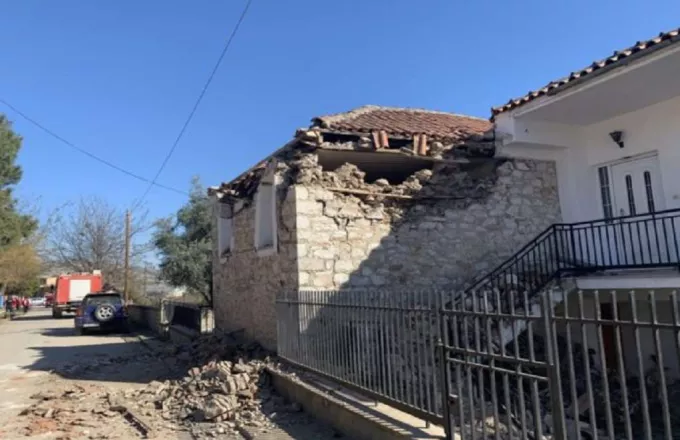 Στα 1.575 τα ακατάλληλα σπίτια από τον σεισμό στη Θεσσαλία	