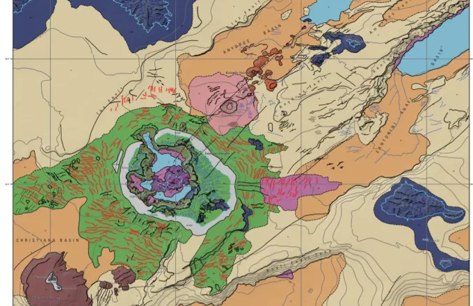 Ο πρώτος υποθαλάσσιος γεωμορφολογικός χάρτης της Σαντορίνης...από άλλο πλανήτη	