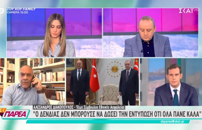 Διακόπουλος - ΣΚΑΪ: Το ακροατήριο του Δένδια ήταν η Ευρώπη και η τουρκική κοινή γνώμη