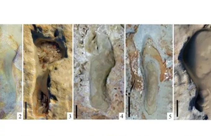 Πατημασιές Νεάντερταλ 100.000 ετών δείχνουν παιδιά να παίζουν στην άμμο 