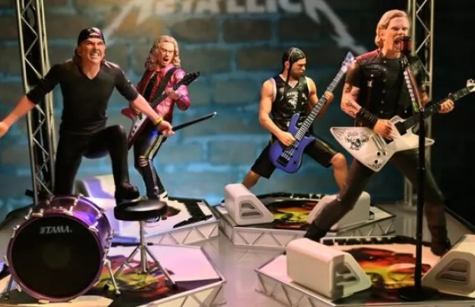 Συλλεκτικά αγαλματάκια των Metallica